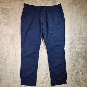 Under Armour Men’s Golf Pants 36x30 Navy Tapered Fit Performance NWT